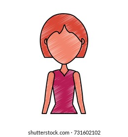 woman  vector illustration