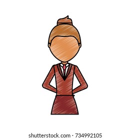 woman  vector illustration