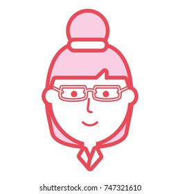woman  vector ilustration