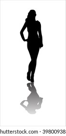 Woman Vector Silhouette