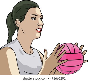 woman volleyball