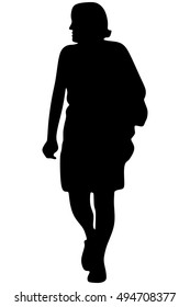 woman walking