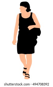 woman walking