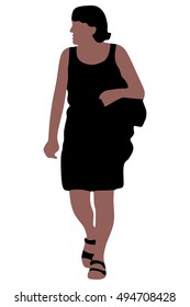 woman walking