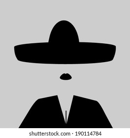 woman wearing black sombrero and lipstick