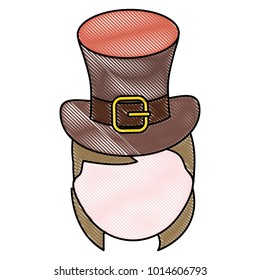woman wearing leprechaun hat