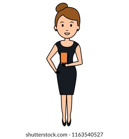 woman with whiskey glass drink