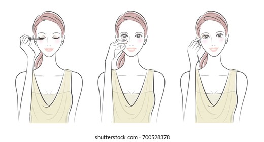 The woman who makes up