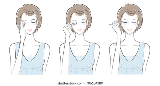The woman who makes up