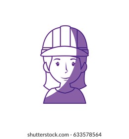 Woman worker cartoon