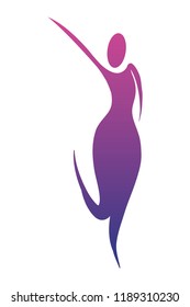 Woman and yoga