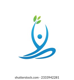 woman yoga logo design inspiration