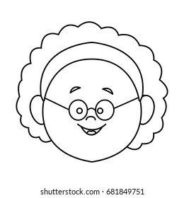 woman young expression avatar face
