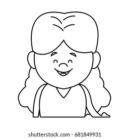 woman young expression avatar face