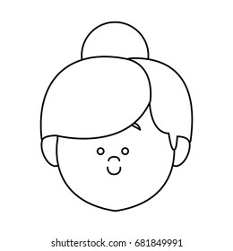 woman young expression avatar face