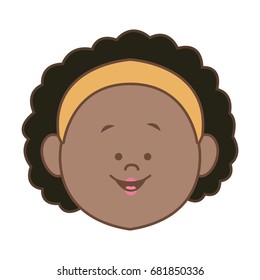woman young expression avatar face