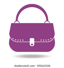 Woman's bag icon