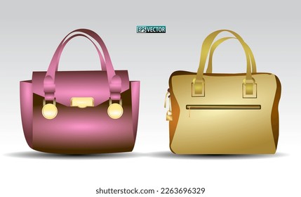 "Woman's Bag"

Modern women's bag, simple, attractive, elegant, realistic, colorful.