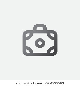 Woman's bag Symbol Icon Vector Illustration