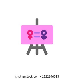 Woman's day, equality icon. Element of color Woman's day icon. Premium quality graphic design icon. Signs and symbols collection icon