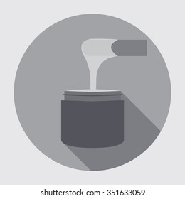 Woman's epilator icon