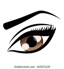 womans eye icon