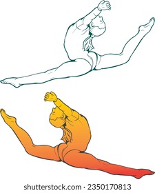 woman's gymnastic, artistic gymnastic, rythmic gymnastics