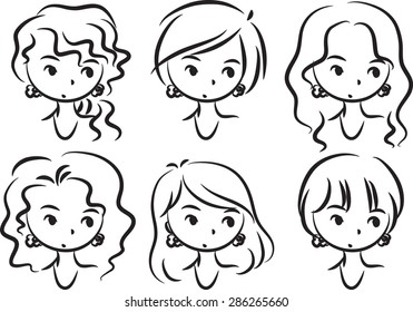 woman's hairstyle