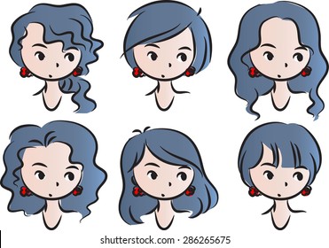 woman's hairstyle