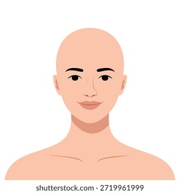 Mujer modelo de cabeza y cuello con labios y orejas rojas