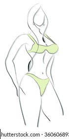 Woman's image
