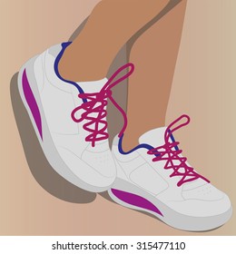 woman's legs