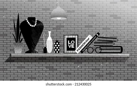 Woman's lifestyle elements