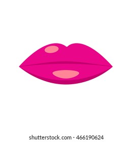 Womans Lips Your Beauty Salon Illustration Stock Vector (Royalty Free ...