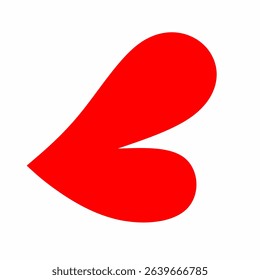 Woman's red lips on white background. Great for lipstick and sexy woman logos. Vector illustration.