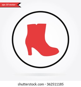 womans shoes icon