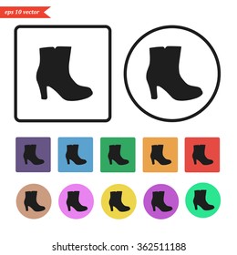 womans shoes icon