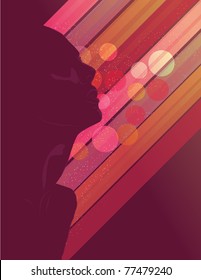 Woman's Silhouette