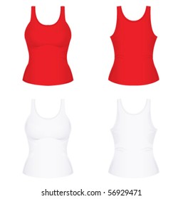 woman's tank t-shirt