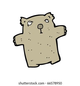 caricatura de wombat