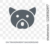 Wombat icon. Trendy flat vector Wombat icon on transparent background from animals  collection. 