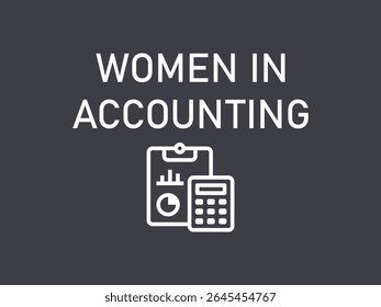 Women in accounting empowering t shirt for female finance professionals
