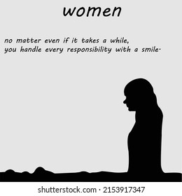women art vector design black and white 