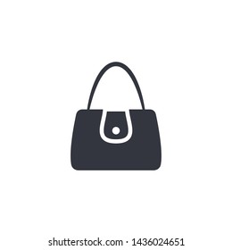 women bag elegance icon vector