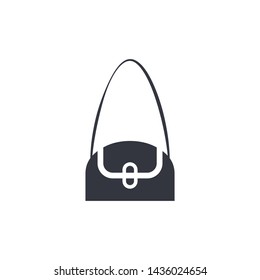 women bag elegance icon vector