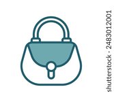 women bag icon vector design template simple and clean