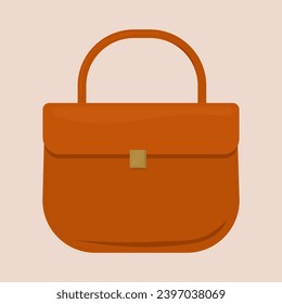Women bag vector illustration isolaed.Hand-drawn