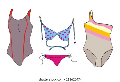 Women bathing suits