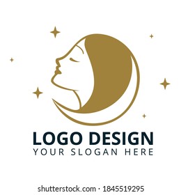 Women Beauty And Fashion Logo Design