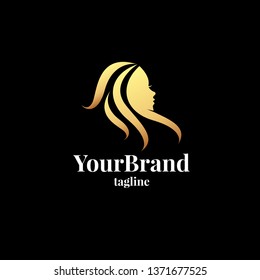 Women beauty logo template